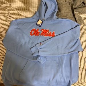 🎃MUST GO🎃 NWT Ole Miss Powder Blue Hoodie XXL